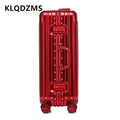 KLQDZMS 20"24"26"29Inch Business Luggage All Aluminum Magnesium Alloy Boarding Box Large Capacity Trolley Case Men's Suitcase