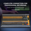GAX-MV24 professional 24 channel dj audio mixer with reverberation effect conference stage performance mixer bar audio DJ