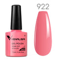 VENALISA Non Cleansing Topcoat Nail Art 7.5ml Soak off Base Coat Foundation No Wipe Top Coat Nail Gel Funny Bunny Gel Varnish
