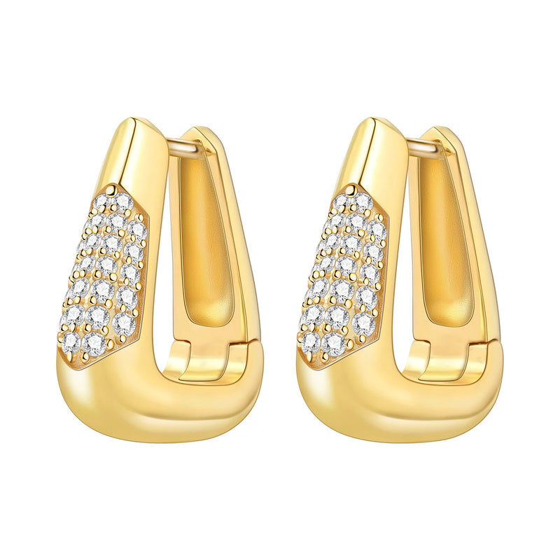 Original S925 Sterling Silver Zircon 18K Gold Lining | SAMAG