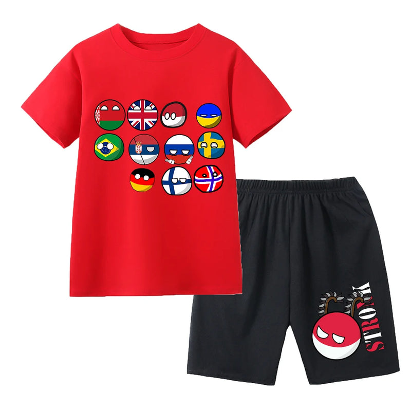 Countryball Polandballs Clothes for Summer Toddler Girls | SAMAG