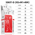 STIGMA 50PCS Mixed Professional Tattoo Cartridge Needles with Membrane Safety Cartridges Disposable Tattoo Needle
