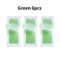 Professional Warning Tapes For Summer Hair Removal, Double Face Cold Warning Paper For Legs, Body, Face,6 Sticks, 10/20 Sticks