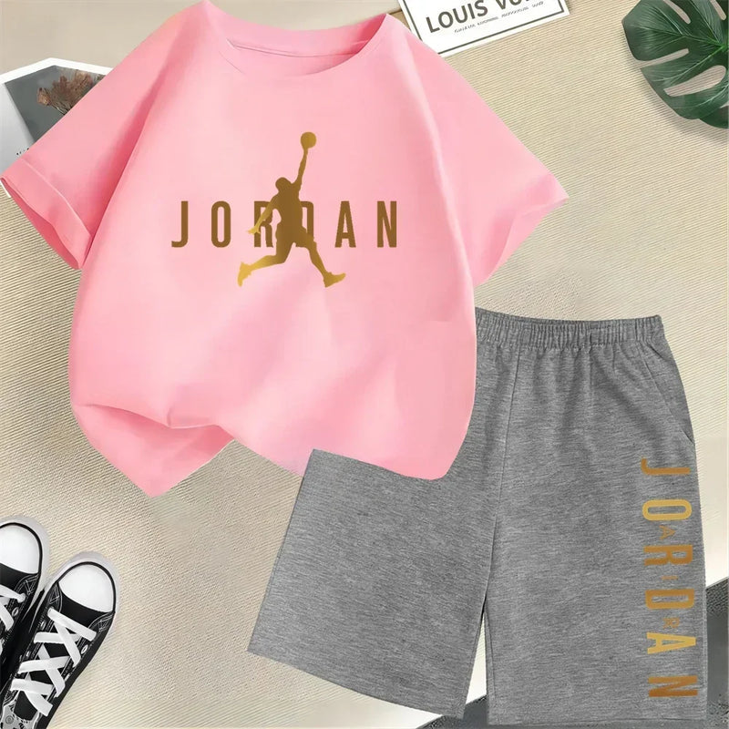 Summer Short Sleeve Children's Pattern Printed Sports - View 7 | SAMAG