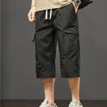 Cargo Shorts Men Working Cropped Pants Summer New Thin Casual Loose Sports Shorts Bermudas Fashion Casual Man Shorts