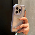 Luxury Transparent Diamond Jewelled Phone Case For iPhone 12 13 14 15 16 17 Pro Max Plus Glitter Clear Bumper Back Cases Cover