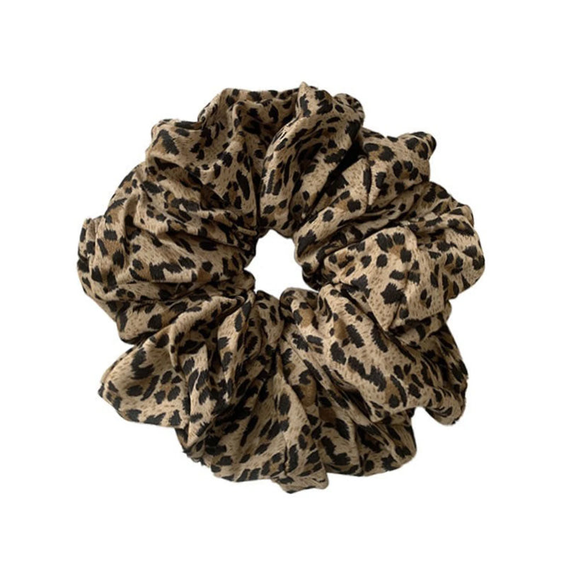 1PC Headband Printed scrunchie Headband High Elasticity Elastic headband ponytail holder elegant female hair accessories