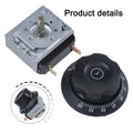 Electric Oven Timer Microwave Oven Timer Kitchen Management Built-in Bell Feature Compact Design Easy Installation