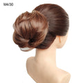 Jeedou Messy Bun Chignon Donut Hair Pad Elastic Hair Rope Rubber Band Synthetic Hairpiece Hair Accessories for Women