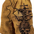 Men's shorts swimming trunks quick-drying pirate skull | SAMAG