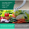 PULUZ 30cm Folding High 97 CRI Ring Light Photo Lighting Studio Shooting Tent Box Kit with 6 Colors Backdrops