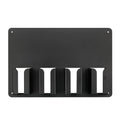New Type Professional Wall Mount Barber Electric Clipper Holder Salon Beauty Organizer Hairdressing Styling Tools Storage Rack