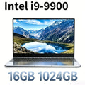 Ultra Slim 15.6 Inch Laptop 32GB RAM 512GB 1TB SSD Intel Core i9 9900 8C 16T 5GHz Gaming Notebook Office 1920x1080