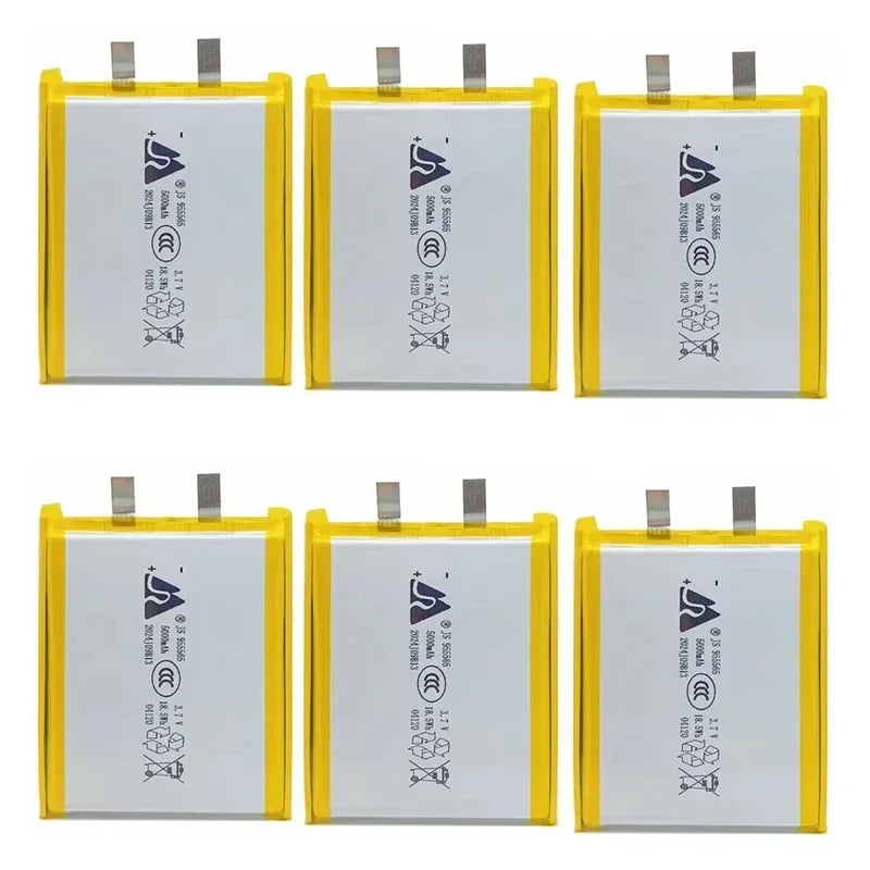 955565 Lithium Polymer Battery 3.7V 5000mAh Rechargeable Lipo Batteries for Mobile Power GPS Locator Camera Tablet PC DVD DIY