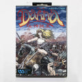 Hot Sale Battle Mania 1/2 COMIX ZONE/ESWAT/V5 Region Free Game Card With JP Box 16bit MD Cart For Sega Mega Drive/Genesis System