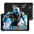 Blackview Active 5 8.68'' Rugged Tablet PC, Unisoc T615 Octa Core, 6GB+128GB, 6600mAh Battery Android 15,Mini Pad,Global Version