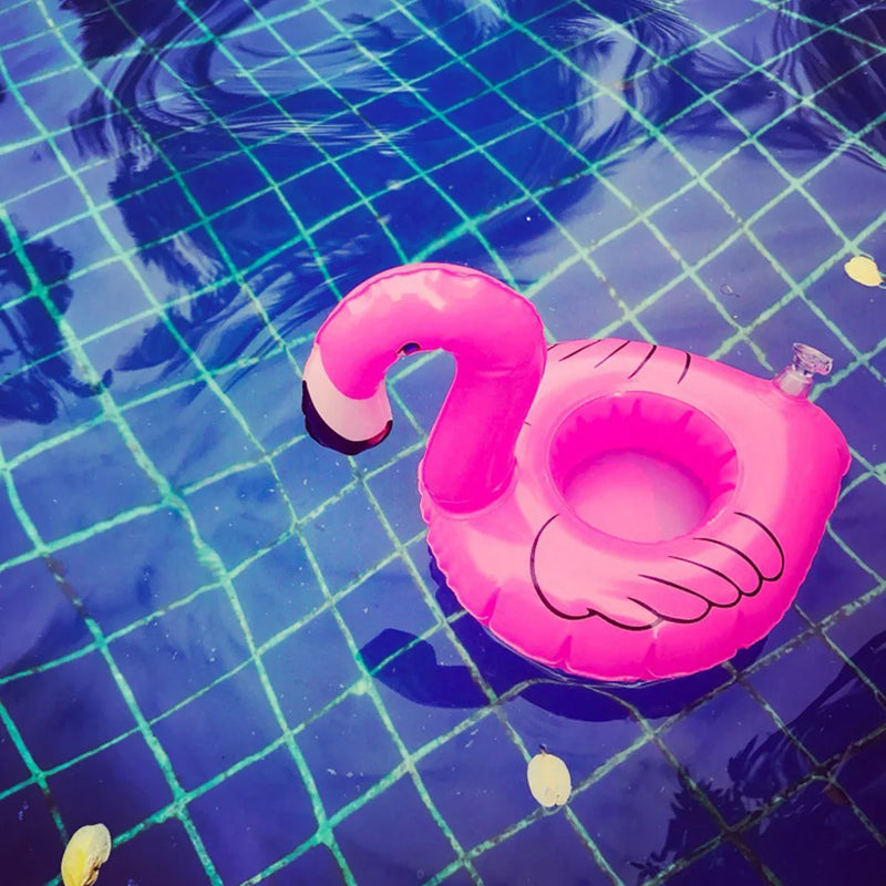 1 - Tropical Flamingo Party Decoration Cup Holder Pvc - View 5 | SAMAG