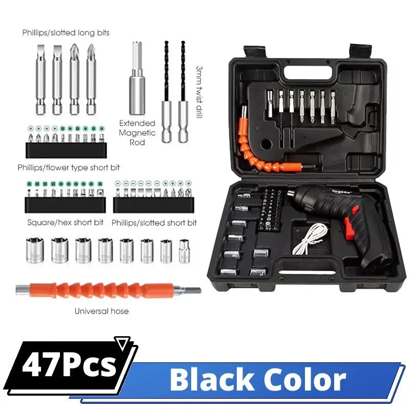 3.6V Cordless Electric Tool Set For Home Maintenance300mAh Lithium Battery Mini Drill Power Screwdriver - View 8 | SAMAG