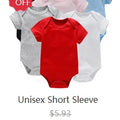 0 to12M 3-Pack Bodysuits Sets For Girls Newborn Short Sleeve Rompers Cotton Clothes Infants Summer One Piece Costume Bebe Outfit