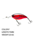 70mm/21g 75mm/22.5g Crankbait Fishing Lures Artificial | SAMAG