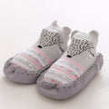 Baby Shoes Cotton Floor Socks Shoes Cartoon Cute Baby First Walkers Toddler Shoes Girl Boys Kids Soft  PU Sole Shoe Anti-slip
