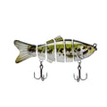 4 Inch 6 Segments Jointed Hard Artificial Fishing Lures | SAMAG