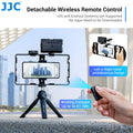 JJC Universal Smartphone Video Rig Kit with Remote Control Hand Grip Vlog Film Cage Phone Video Stabilizer Handheld Tripod Mount
