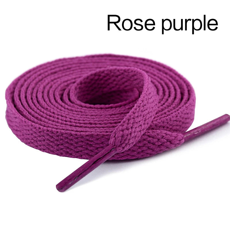 1 Pair 100 120 CM Length 29 colors Shoelace Flat Popular Sports Shoes Laces Casual Canvas Unisex Polyester Shoelaces Shoelace