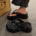 Women's Flip-flops Summer Thick-soled Sandals Lightweight EVA Slippers Outdoor Platform Sandals for Women Casual Beach Shoes