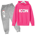 Children's Hooded Sweatshirt with Letters - 3-13 Years | SAMAG