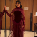 Evening Luxury Party Dresses Dubai Vintage Lace Sexy | SAMAG