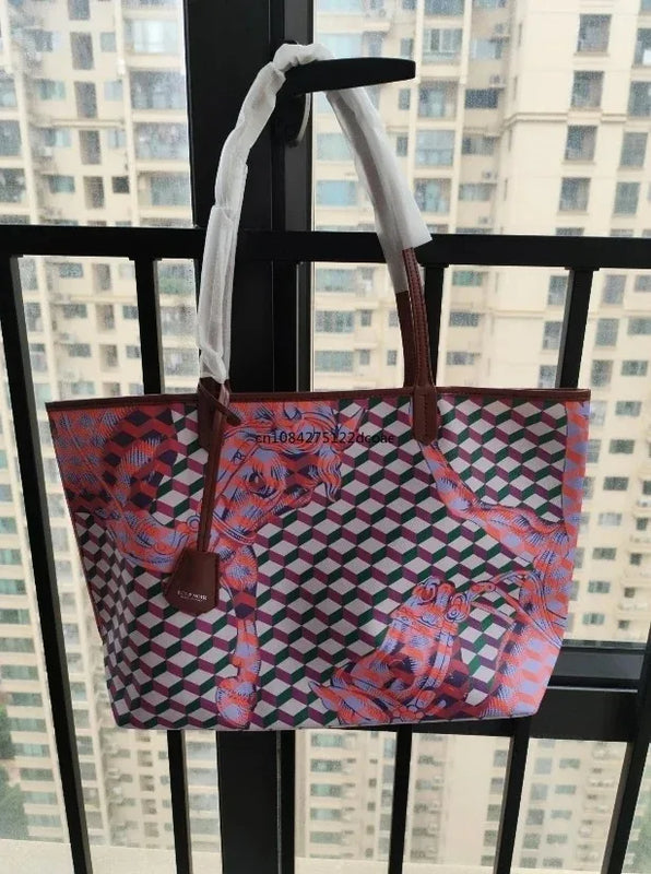 LOUP NOIR Tote Bag for Women Shoulder Women Bags High Quality Famous Brands Bag Casual Totes Large Capacity Noir Bag