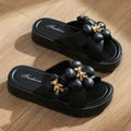 2025 Summer Women's Fashion Slippers - Thick Soled Non-slip Wear-resistant for Indoor & Outdoor