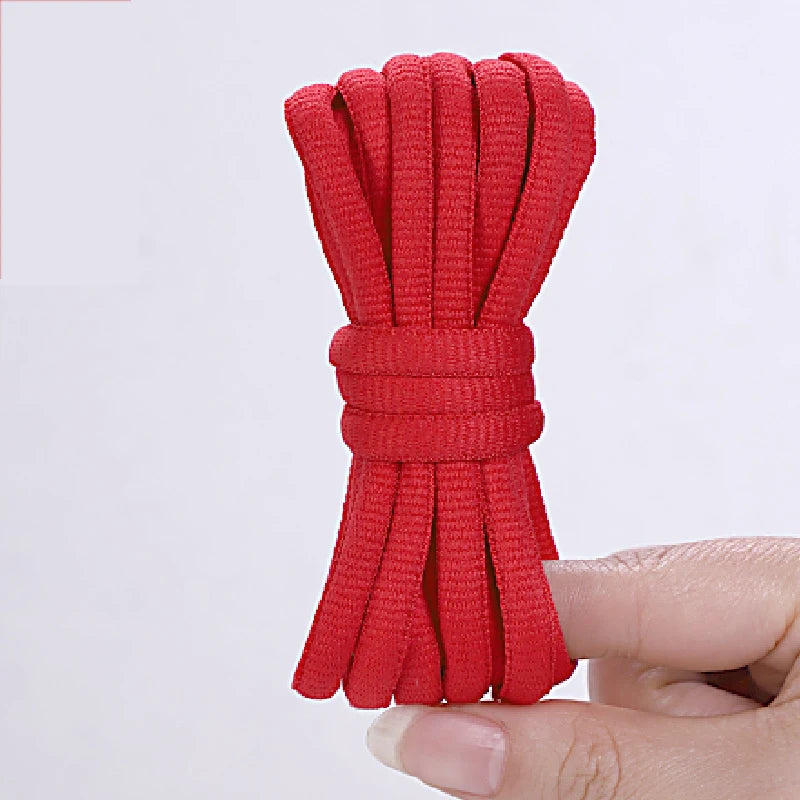 1 Pair Round Shoelaces Fof Basketball Sneakers Shoe Laces Black White Shoelace Universal for Children and Adults 100CM