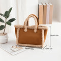 Women's Plush Crossbody Handle Bag Autumn Winter Elegant Bag Soft Velvet Handbag Large Capacity Shoulder Bag Best Gifts for Wedding Party Festival Valentine's Day Thanks Giving Day