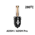 Original For Flashforge Adventurer AD5M nozzle/5M Pro Nozzle Kit Assembly Hotend 0.25/0.4/0.6/0.8mm High Speed Nozzle 3d Printer
