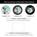 Custom Photo Bracelet Personalized Projection with Picture Inside 100 Languages I Love You Stainless Steel - Visuel 5 | SAMAG