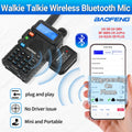 ABBREE Bluetooth Wireless Programmer for Walkie Talkie Plug & Play No Driver Issue Phone for UV5R BF888S Quansheng UVK5