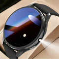 New 2026 Model, Fashionable Round Smartwatch, Full-Touch HD Screen, Wireless Calling, Multiple Sports Modes, Music Control