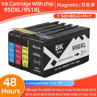 950XL 951XL Ink Cartridge Compatible for HP950 951 for HP | SAMAG