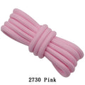 Coolstring Extra Long 5mm Round Shoelaces Sports Laces Colorful Pink Shoestrings Ropes for 350 High Boots 700 Roller Skates