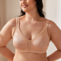 Wingslove Wireless Full Coverage Minimizer Bra - Plus Size, Multiple Sizes Available, Non-Padded Unlined Soft, Women's Everyday
