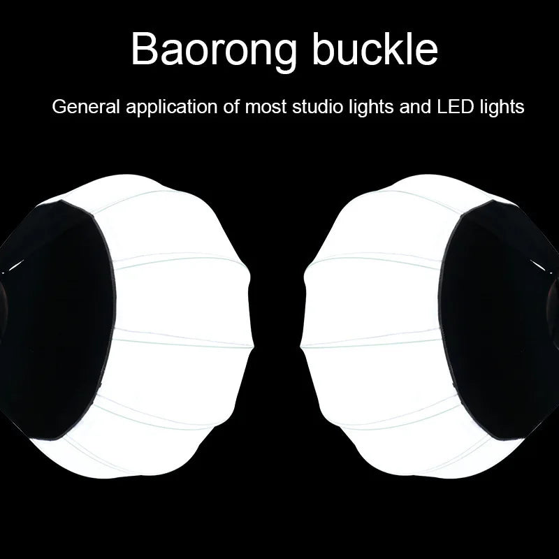 Bowens Mount Softbox Ball Sphere Diffuser for Studio Flash Monolight Continuous Lighting Photo Video Live Streaming