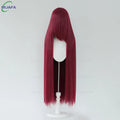 Very High Quality 600g 68 Colors 40 Inch 100cm Long Straight Cosplay Wig With Bangs Heat Resistant Hair Anime Wigs + Wig Cap