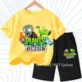 Children's Plants Vs. Zombies Short - Sleeved T - Shirt Set - View 10 | SAMAG