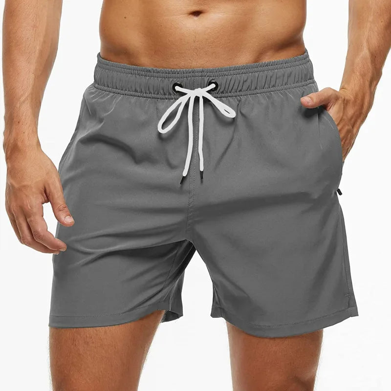 Summer Men's Swim Trunks Beach Shorts Elastic Closure | SAMAG