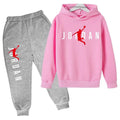 Kid Casual Pullover basketball Two Piece Suit Children | SAMAG
