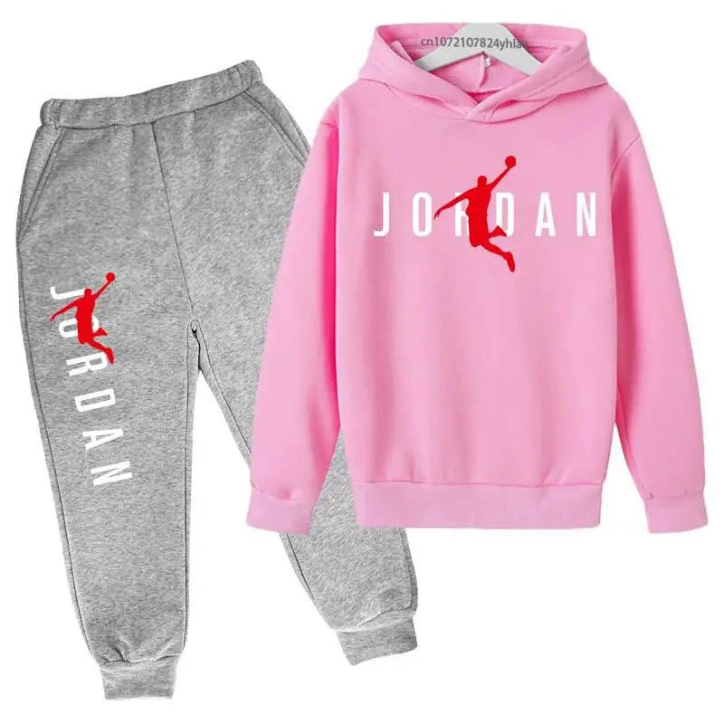 Kid Casual Pullover basketball Two Piece Suit Children | SAMAG