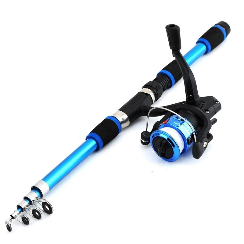 1.8M Length Spinning Fishing Rod 5.2:1 Gear Ratio 3BB - View 3 | SAMAG