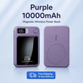Magnetic Wireless Power Bank 5000mAh 10000mAh 22.5W Fast Charging Portable Charger 15W Wireless External Battery for iPhone